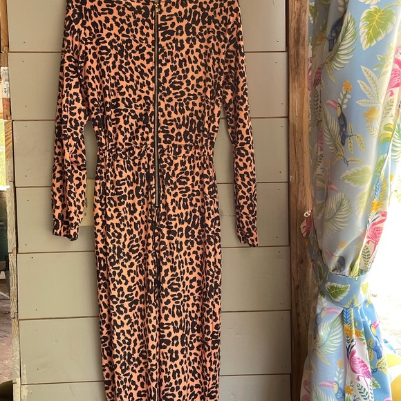 CAMEL PRINT JUMPSUIT - Picture 2 of 9